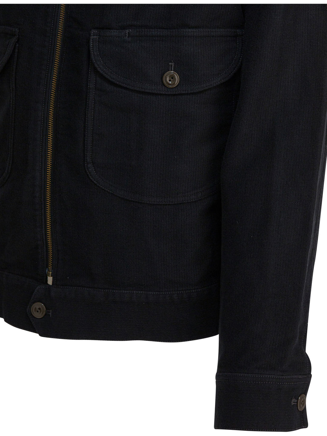 Human Made Zippered Overshirt Jacket Jackets and Coats - Black | 0b23391f5debc3a42d20a5d4c52e18d06413a656