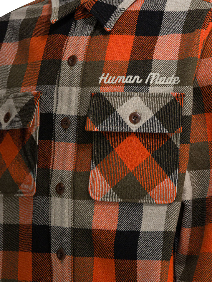 Human Made Wool Overshirt Jacket Jackets and Coats - Orange | 541a2b15b9ec7c789f73768ca0d2a7aa8340dabc