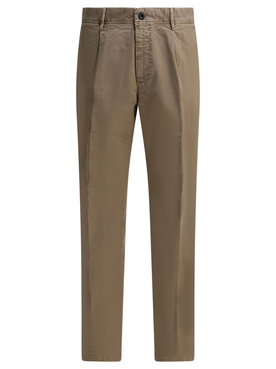 Incotex Slacks Tapered Fit Trousers - Beige | 46e006fe42d33d73ca9859f8b36720a12e565c6e