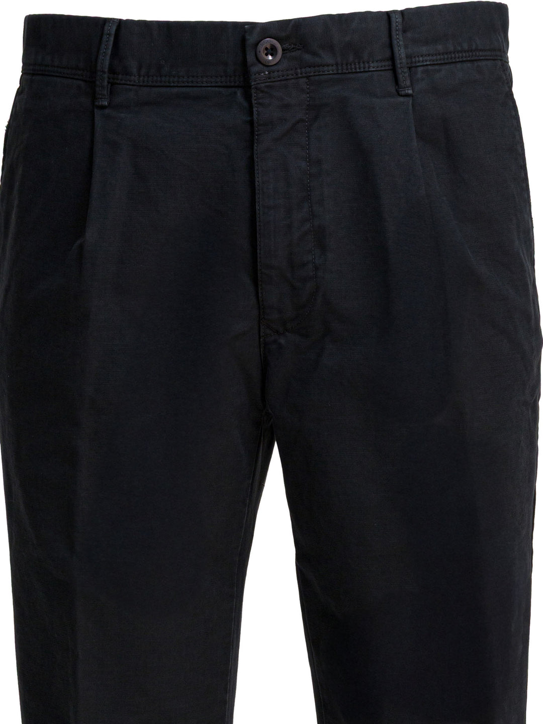 Incotex Slacks Tapered Fit Trousers - Black | b38d391473f32c950d5b976d7a665071732a16ec