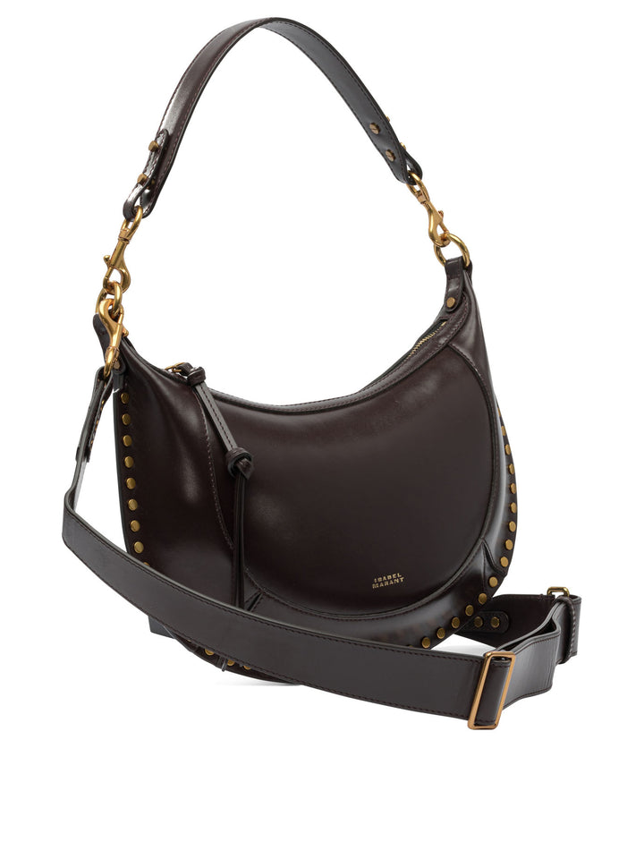 Isabel Marant Naoko Shoulder Bags - Brown | 04125e3bce044ddcc8976de6d46500a4fd58b80f