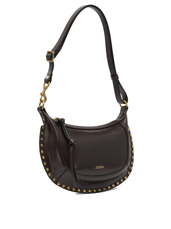 Isabel Marant Oskan Moon Shoulder Bags - Brown | 9ba04eb59b16d396e99afd4a1a077a839fcd15ae