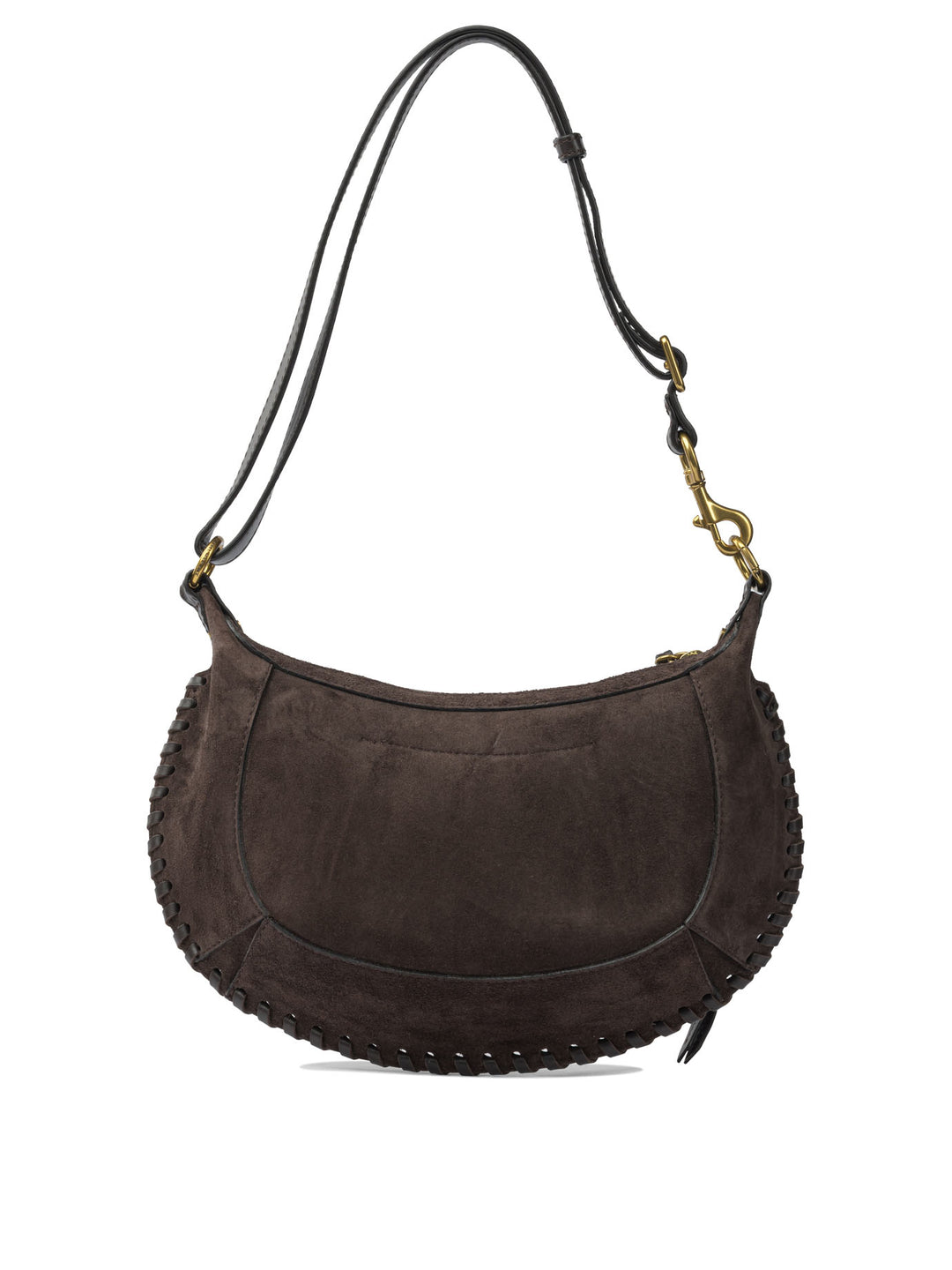 Isabel Marant Oskan Moon Shoulder Bags - Brown | fcd1ee618e2ee4edea231d4b2f434c141eb5e33d
