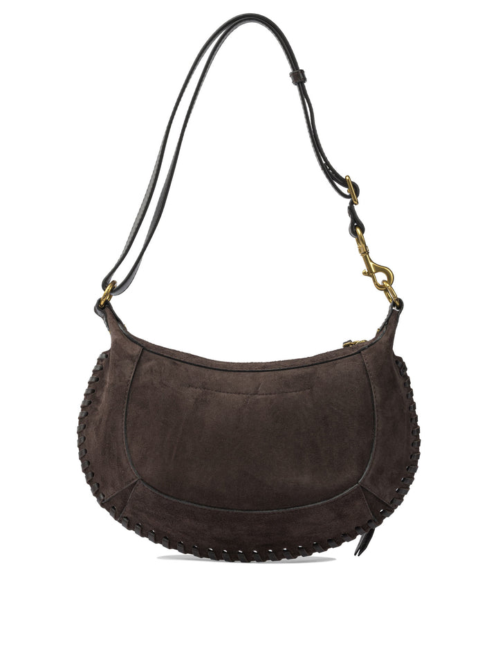 Isabel Marant Oskan Moon Shoulder Bags - Brown | fcd1ee618e2ee4edea231d4b2f434c141eb5e33d