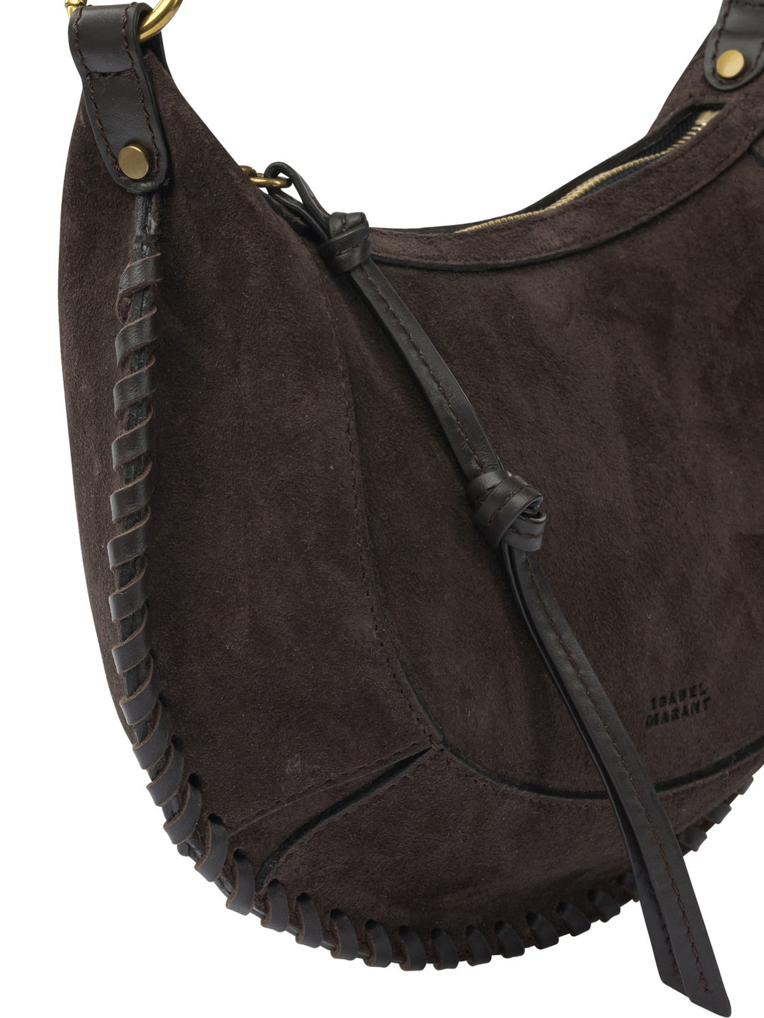 Isabel Marant Oskan Moon Shoulder Bags - Brown | 89c6960d4ae002d3ce5eafc84f5e39d6f9c88d25