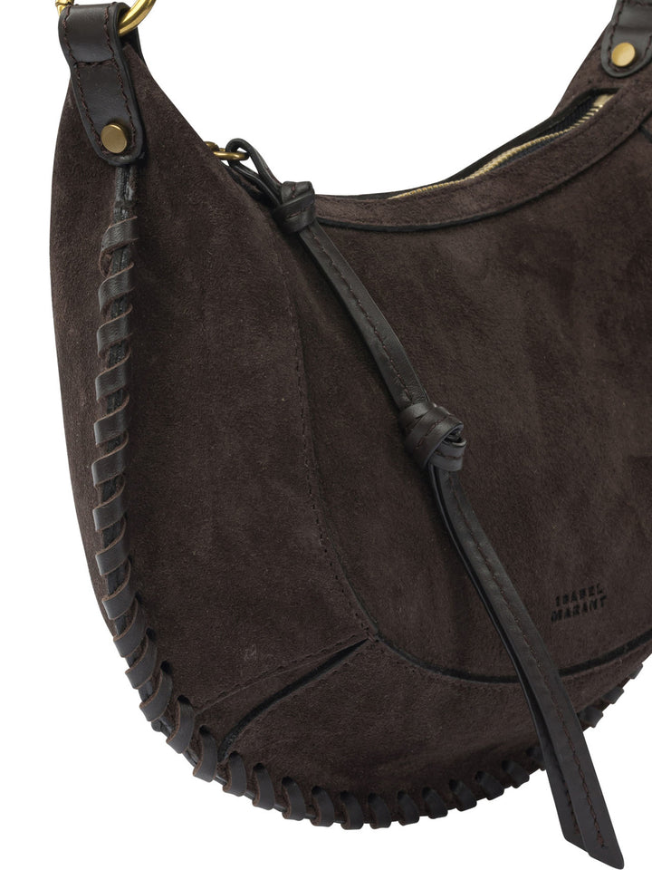 Isabel Marant Oskan Moon Shoulder Bags - Brown | 89c6960d4ae002d3ce5eafc84f5e39d6f9c88d25