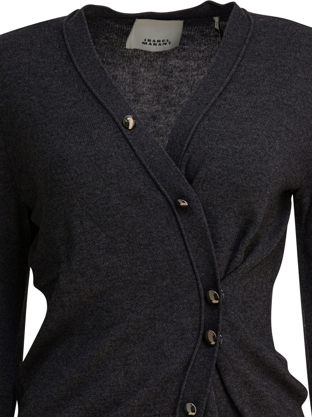 Isabel Marant Cory-Gd Knitwear - Grey | 52658469426f56c9fda38aec63f00f625293bd41