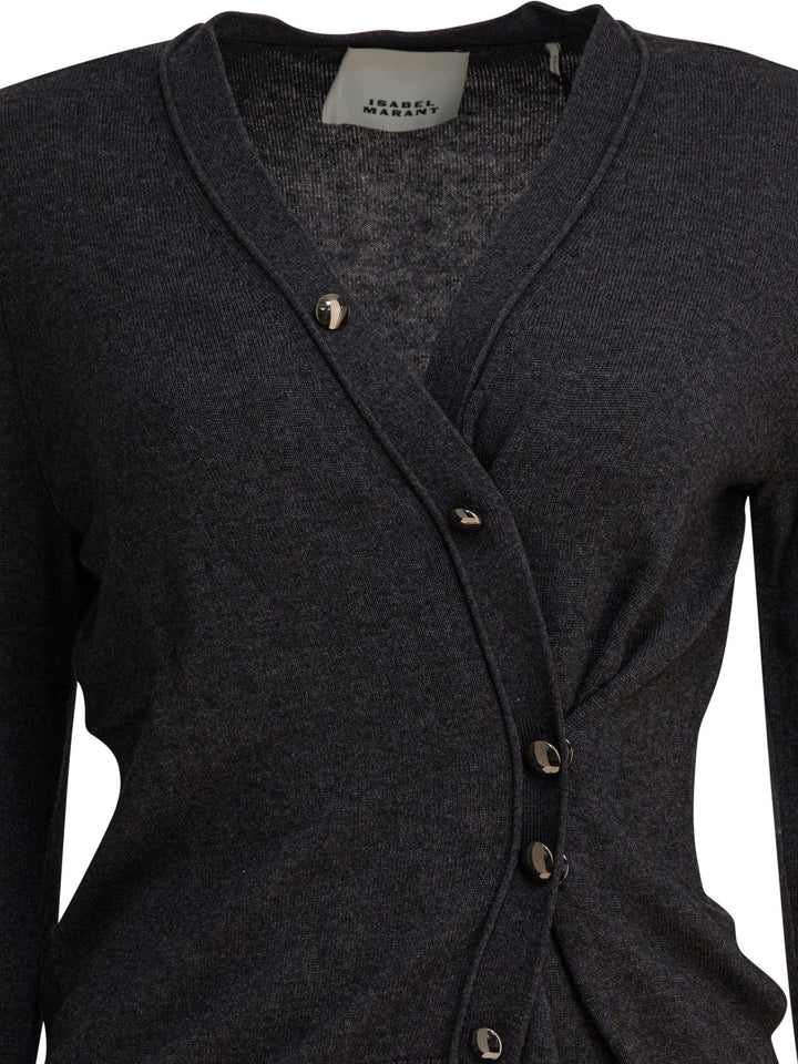 Isabel Marant Cory-Gd Knitwear - Grey | 52658469426f56c9fda38aec63f00f625293bd41