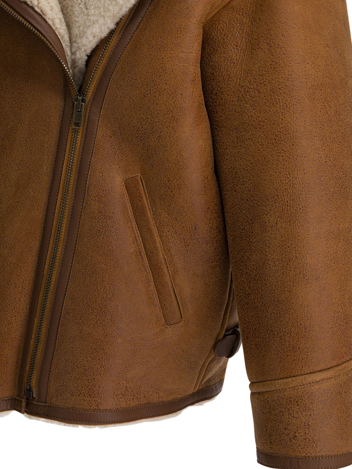 Isabel Marant Adelina Jackets and Coats - Brown | 7315136ebd8ea309365849c705bd1954b55bfa32