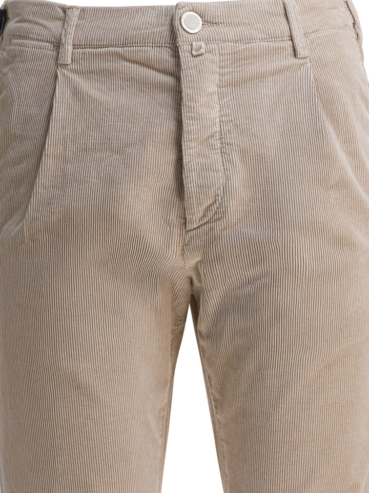 Jacob CohëN  Trousers - Beige | 3dfbbe8d6ad13d5ce8f0e6897644c374f9a88c29