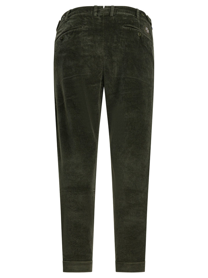 Jacob CohëN  Trousers - Green | 7be4e062f5a7db17cac5ac23c85864d8fa858922