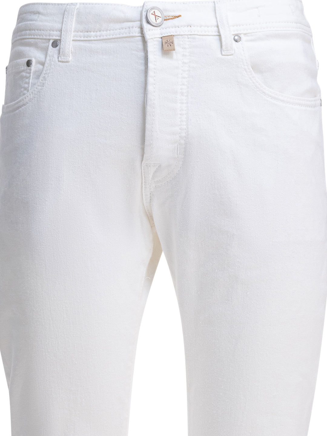 Jacob CohëN  Trousers - White | 1998e0f6f2c0f1614d0e5ac7ff436cfbe139c298