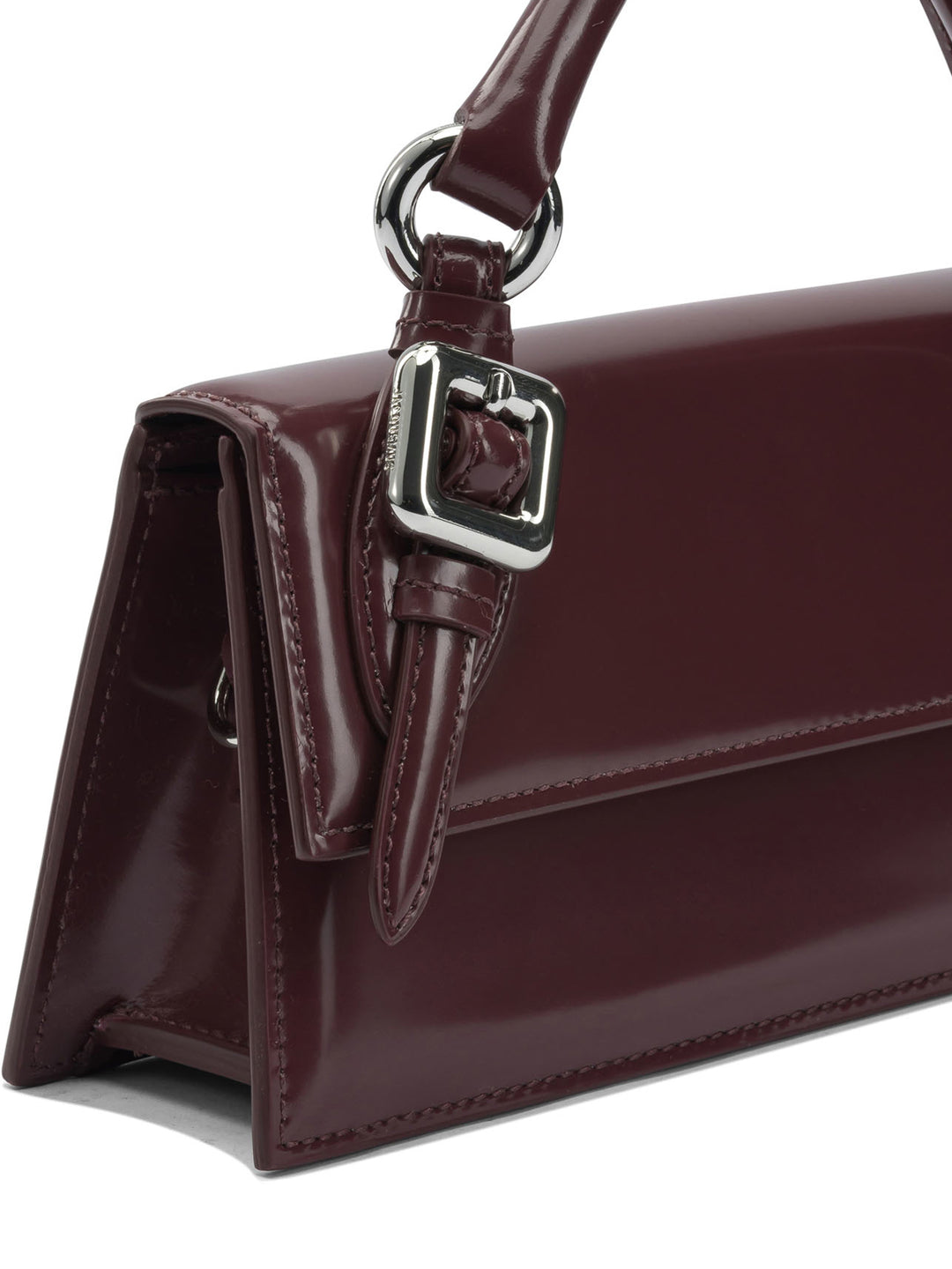 Jacquemus Le Chiquito Long Handbags - Bordeaux | 32063ea88f54551591e4b83def5909edd74ad282