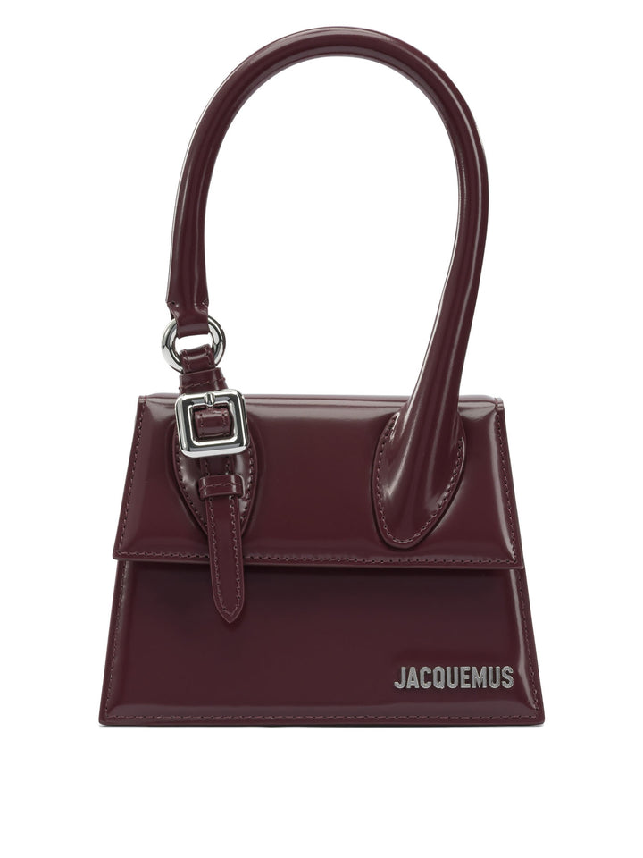 Jacquemus Le Chiquito Handbags - Bordeaux | 21c00612ba63ab3d20224d83e5e8ec14278bf335