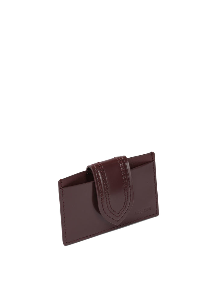 Jacquemus Bambino Wallets & Card holders - Bordeaux | 955e3cb12f97fb820f0b4bba3ead824ab284733a
