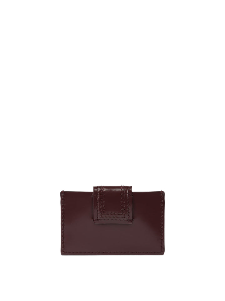 Jacquemus Bambino Wallets & Card holders - Bordeaux | e5d0537fafaa0ba24c22741ea88031bc6edc5fd0