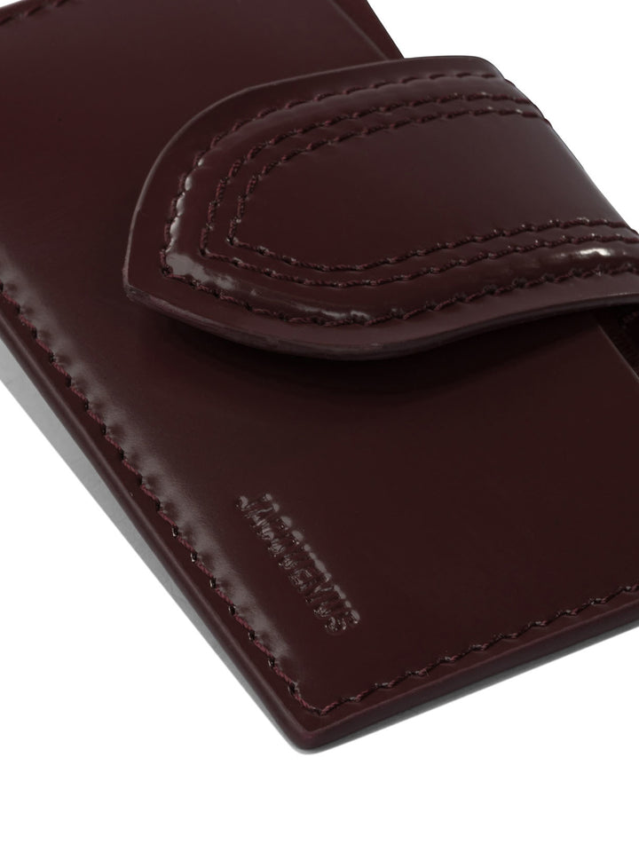 Jacquemus Bambino Wallets & Card holders - Bordeaux | 1570b14c9c8f1ddd718c43dc98618e01adafd9b0