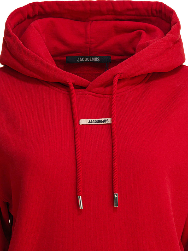 Jacquemus Gros Grain Sweatshirts - Red | f9183066c7bf77725a14088baf8cd88ace9f5d04