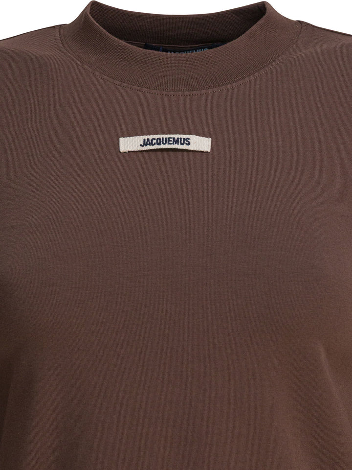 Jacquemus Gros Grain T-shirts - Brown | 6d066e1b2e145e258747e56dd1f3b6c47f33b35a