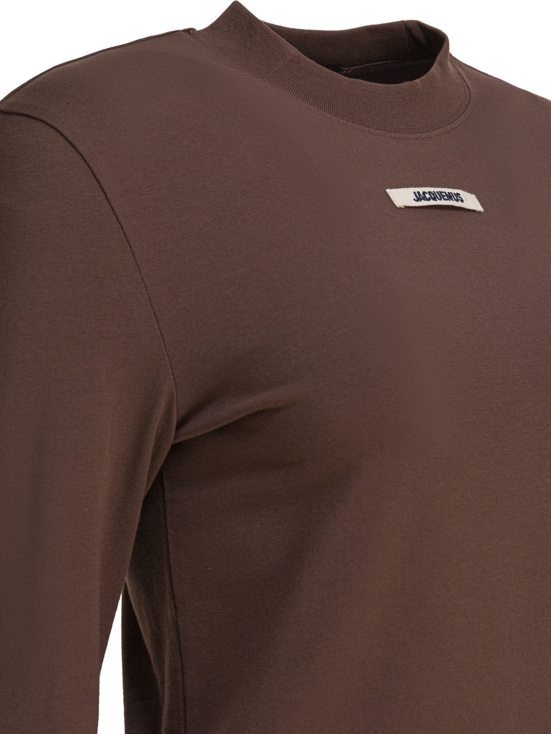 Jacquemus Gros Grain T-shirts - Brown | f027e61b74f9c62eadacb5b137b097941706d7aa