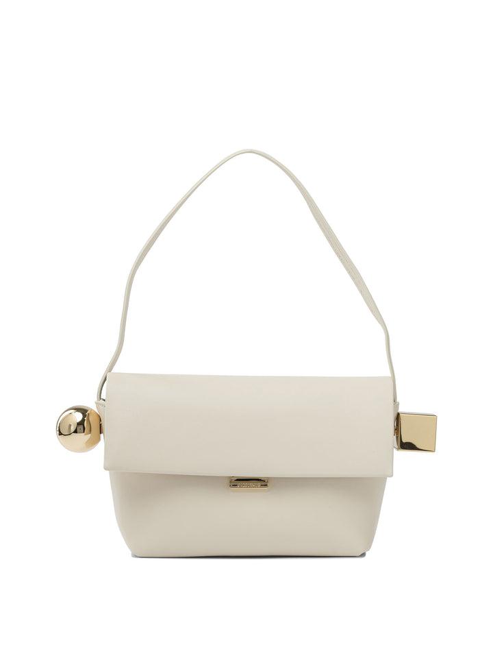 Jacquemus Rond Carré Shoulder Bags - White | da1739255b22a73ca544d0180b63ef24f9badead