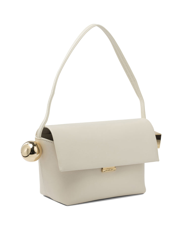 Jacquemus Rond Carré Shoulder Bags - White | c4dfa7fdf6346757457cd67775c48d76a66a96f7
