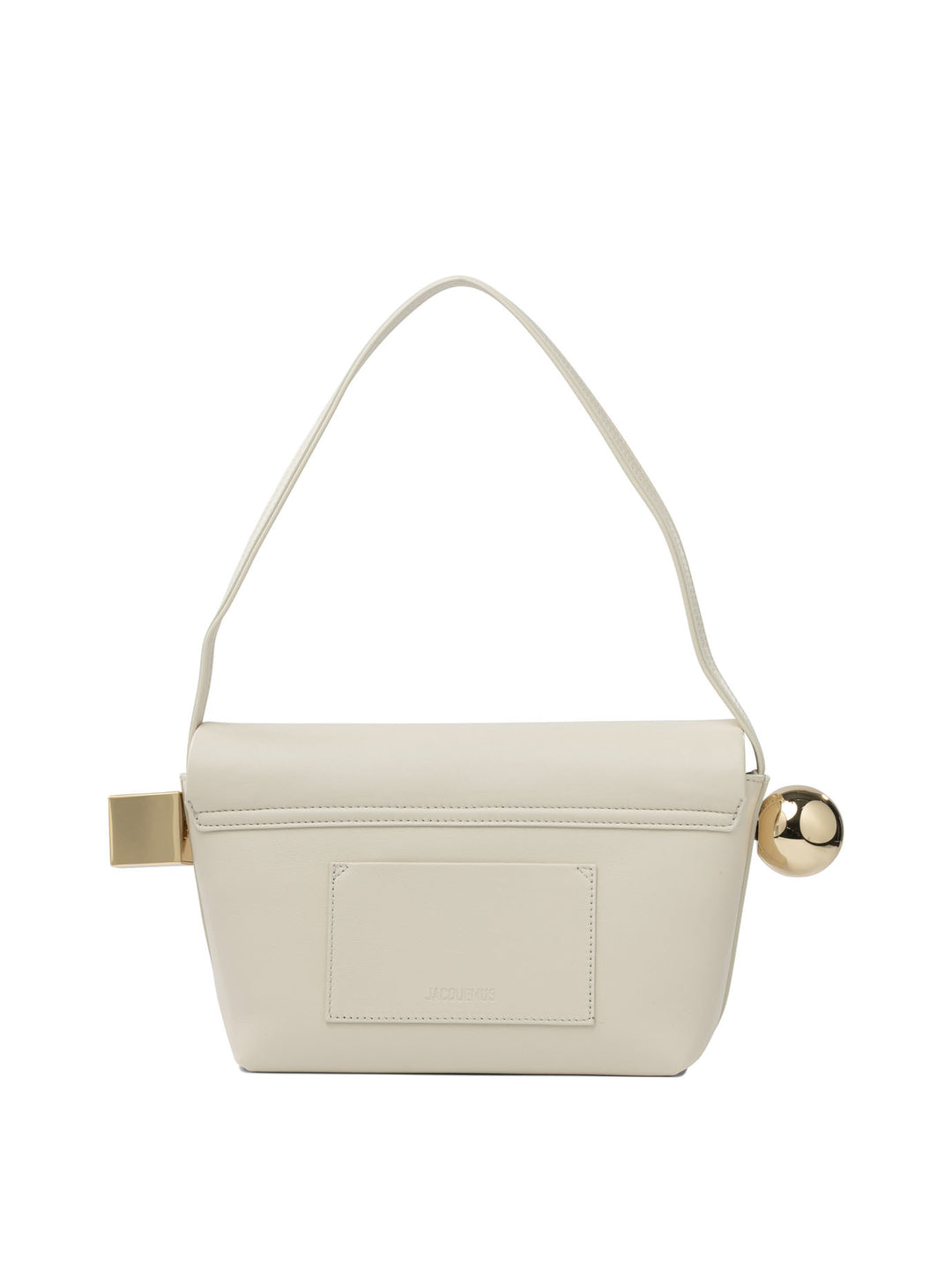Jacquemus Rond Carré Shoulder Bags - White | 62d9bed714a4ec021096f9de4e8af3f9331f84bc