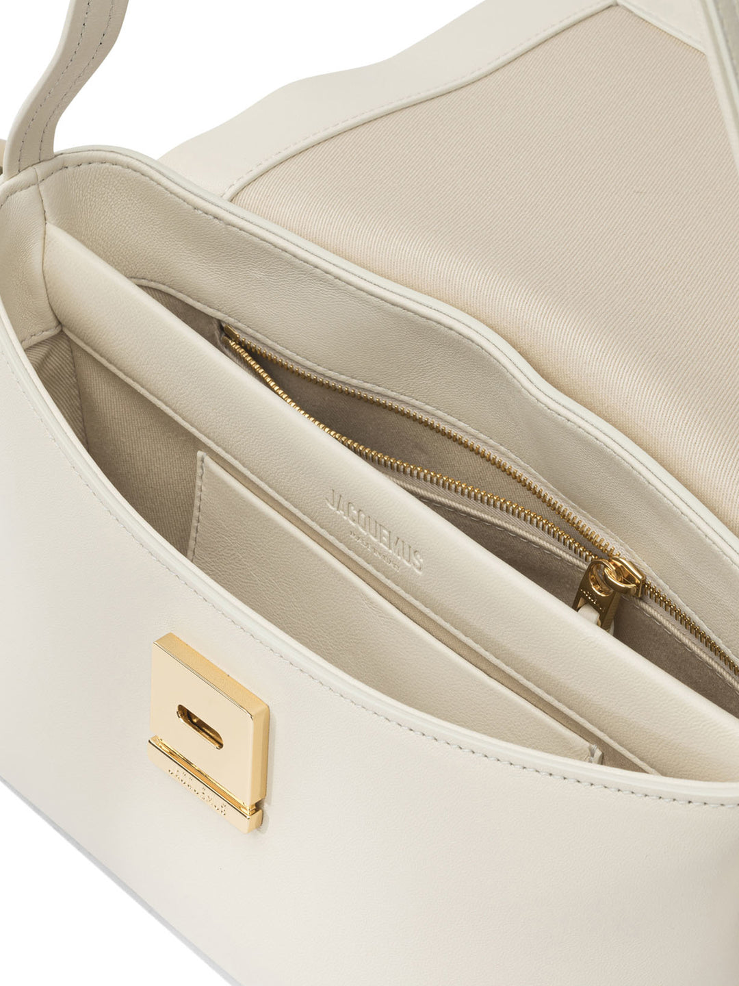 Jacquemus Rond Carré Shoulder Bags - White | cce9877d4ac428230218bc297cf8f8eea05e8015