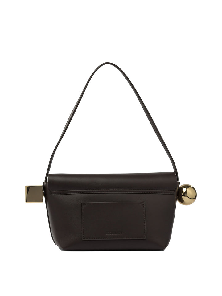 Jacquemus Rond Carré Shoulder Bags - Brown | 88a4bc5eac15b64389c89d31c00e8ab9c9f9f8db