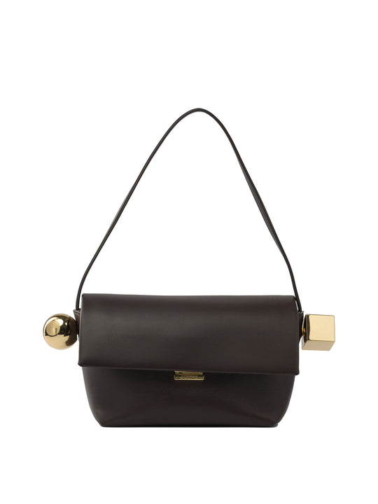 Rond Carré Shoulder Bags Brown