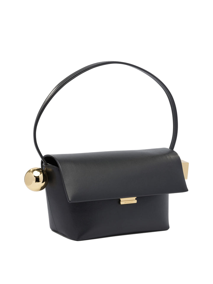 Jacquemus Rond Carré Shoulder Bags - Black | a23be40d3f598504aef1bffcbebbc8efc915258b