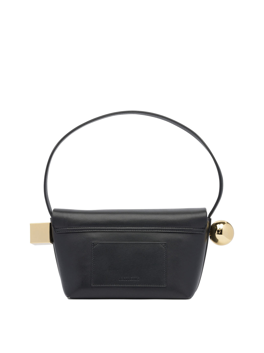 Jacquemus Rond Carré Shoulder Bags - Black | db022744c3eb789692b34cdd935bfbd8c091e4f1