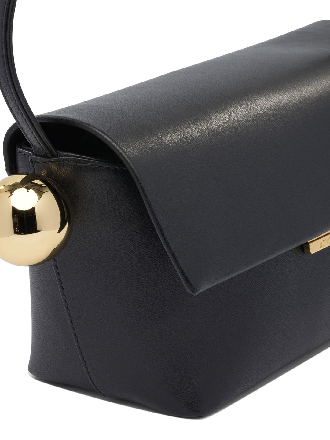 Jacquemus Rond Carré Shoulder Bags - Black | 71c0864fe7a099c0cf8ef868d51b87059f839bdc