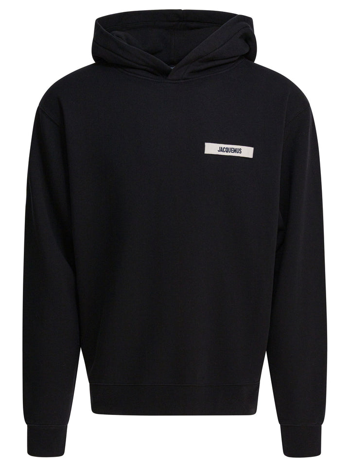 Jacquemus Gros Grain Sweatshirts - Black | 534c0a513b5684d666ac20fbd75f98baf083548f