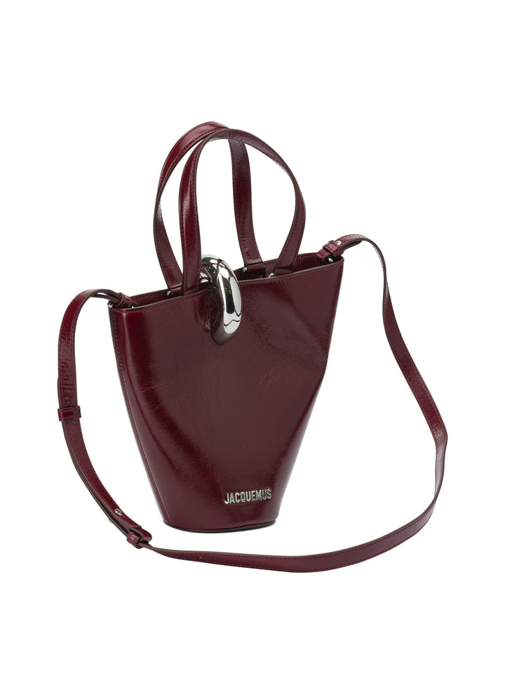 Jacquemus Le Petite Bambola Handbags - Bordeaux | 1dc4c6ef0c4e9067e7ee40c217d71eb81cf2acef
