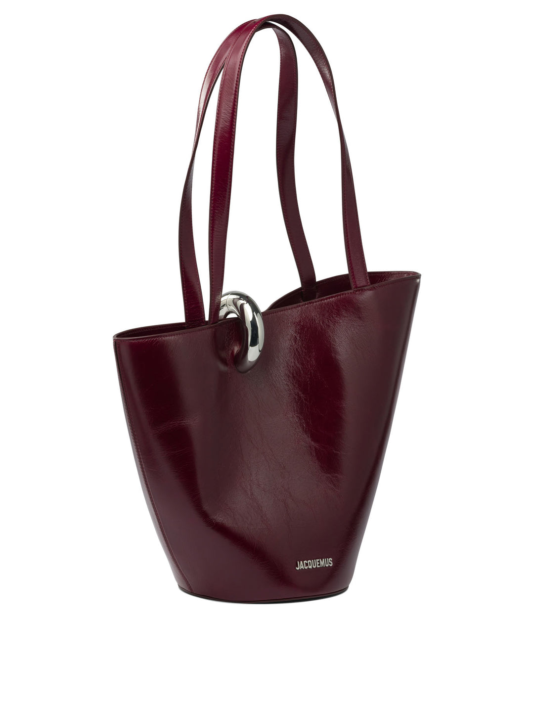 Jacquemus Le Bambola Shoulder Bags - Bordeaux | 1cb29d8d0a65afc38c0a24048abf60c4413fb2d9