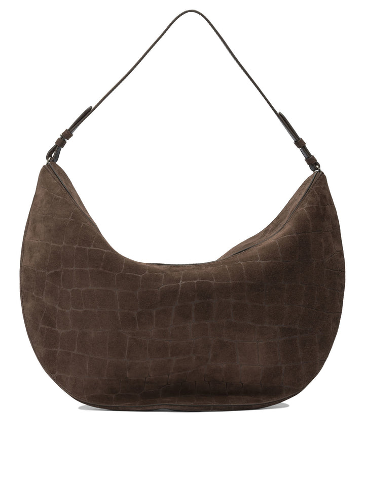 Jacquemus Le Sac Ovalo Shoulder Bags - Brown | 2f035766f1c29b71c2640173570744ecdc294c3d