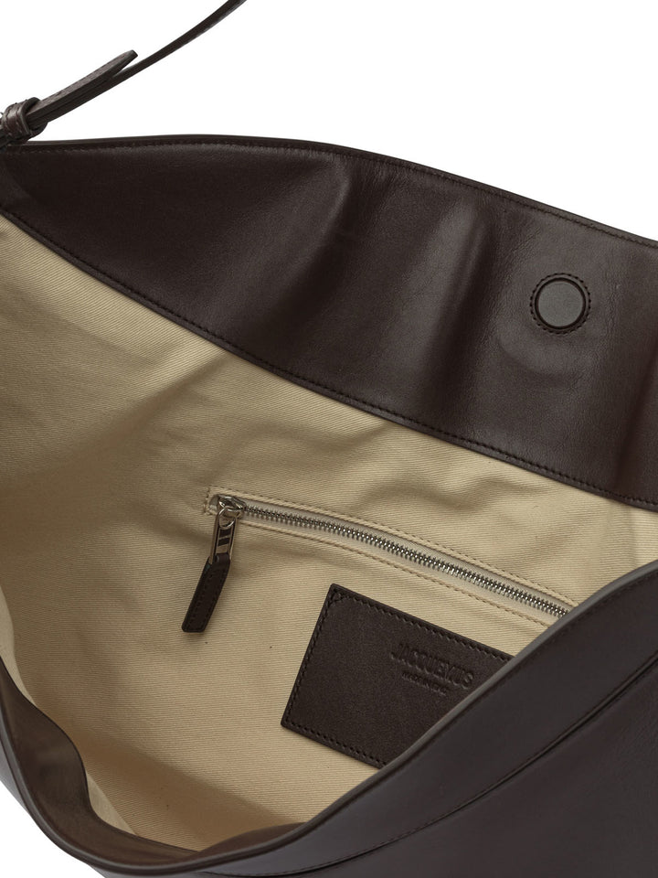 Jacquemus Le Ovalo Shoulder Bags - Brown | b87a03053168679a18d67cc3a31335b29bc7f80c