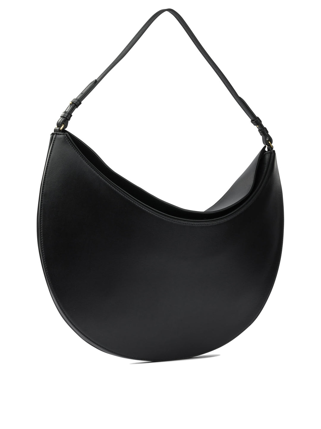 Jacquemus Le Ovalo Shoulder Bags - Black | bf8675d6324c2502a0eddd57b1955c5ff95a63cc