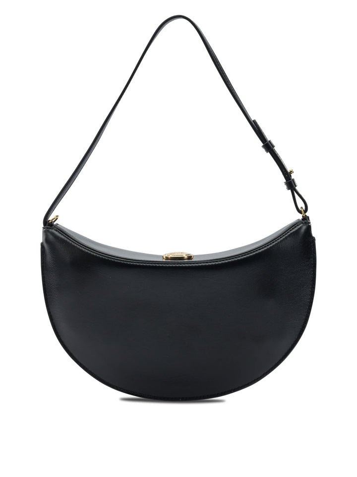 Jacquemus Le Petit Ovalo Shoulder Bags - Black | 4361e95a8785a938c5f1303e2c8c5da5bdc1d023