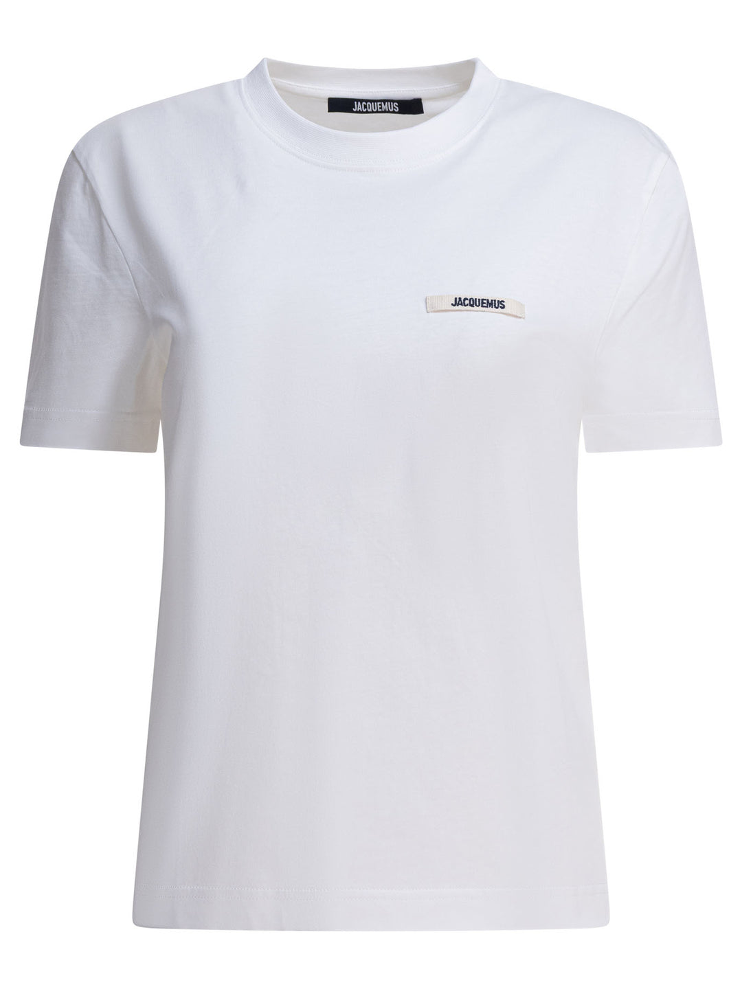Jacquemus Gros Grain T-shirts - White | 17cc8eb76ea7625e23119be4c3c35f743d79de79