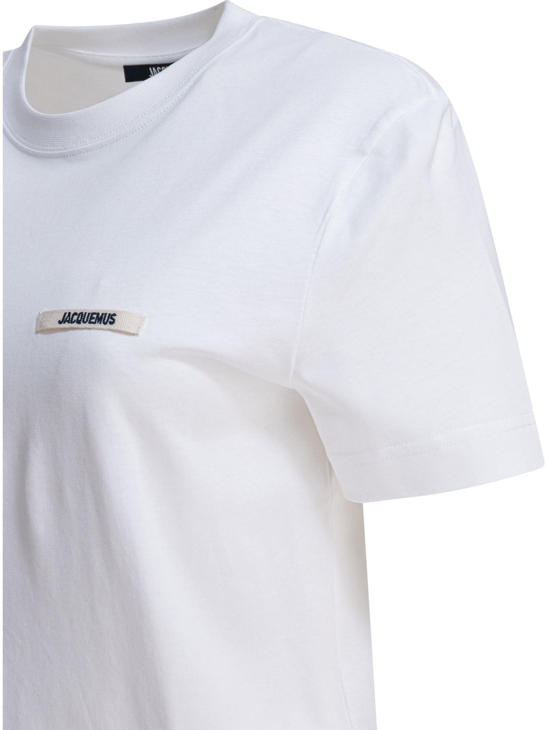 Jacquemus Gros Grain T-shirts - White | c8ced074ef03413cdce62b18b60e59740f60725a