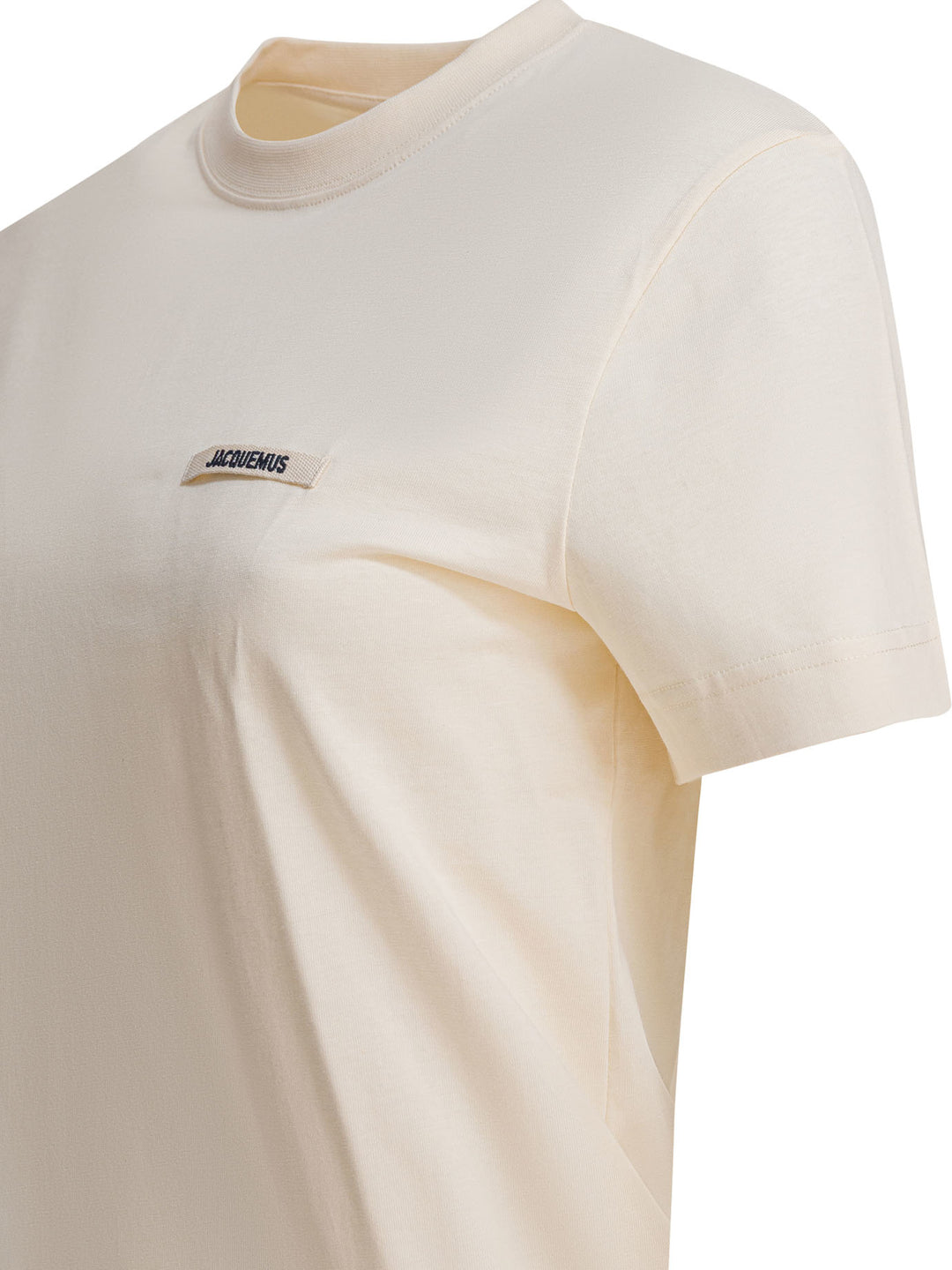 Jacquemus Gros Grain T-shirts - Beige | 2d390a189f29a408c3d1557753d2fd7a2de03465