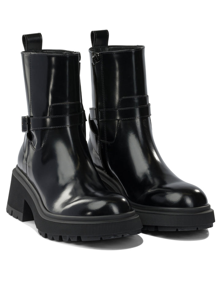 Jimmy Choo Conny Flat Ankle Boots - Black | dbb92cefb8ef866a22897aaba770c77377fd0fec