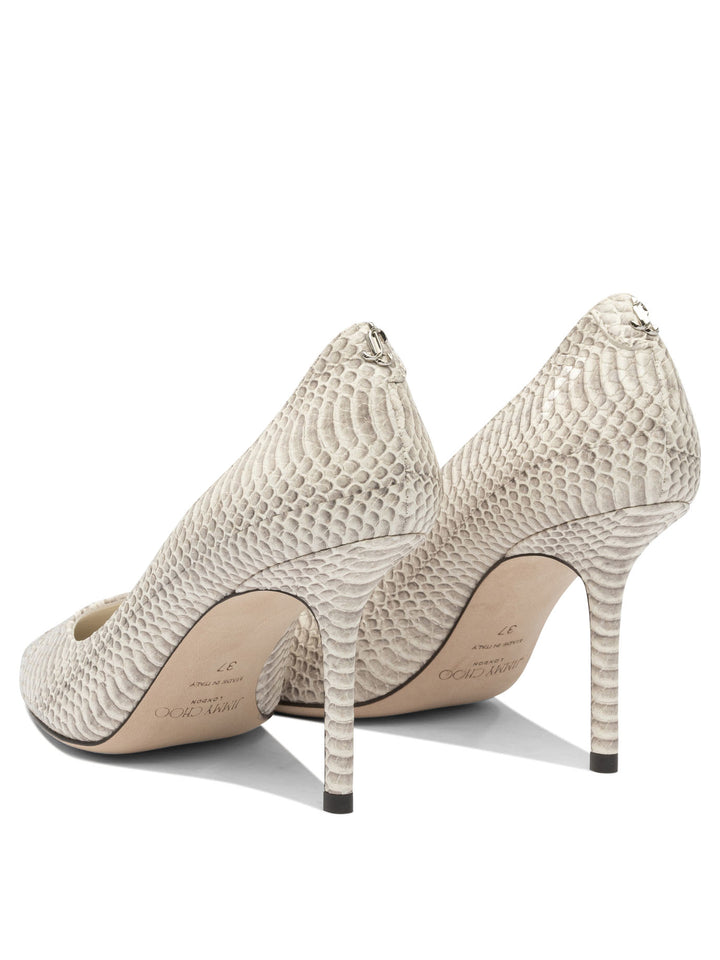 Jimmy Choo Love 85 Mm Heeled shoes - Grey | eab20beccae3731a8f86fee9523dae1b5dc272f0
