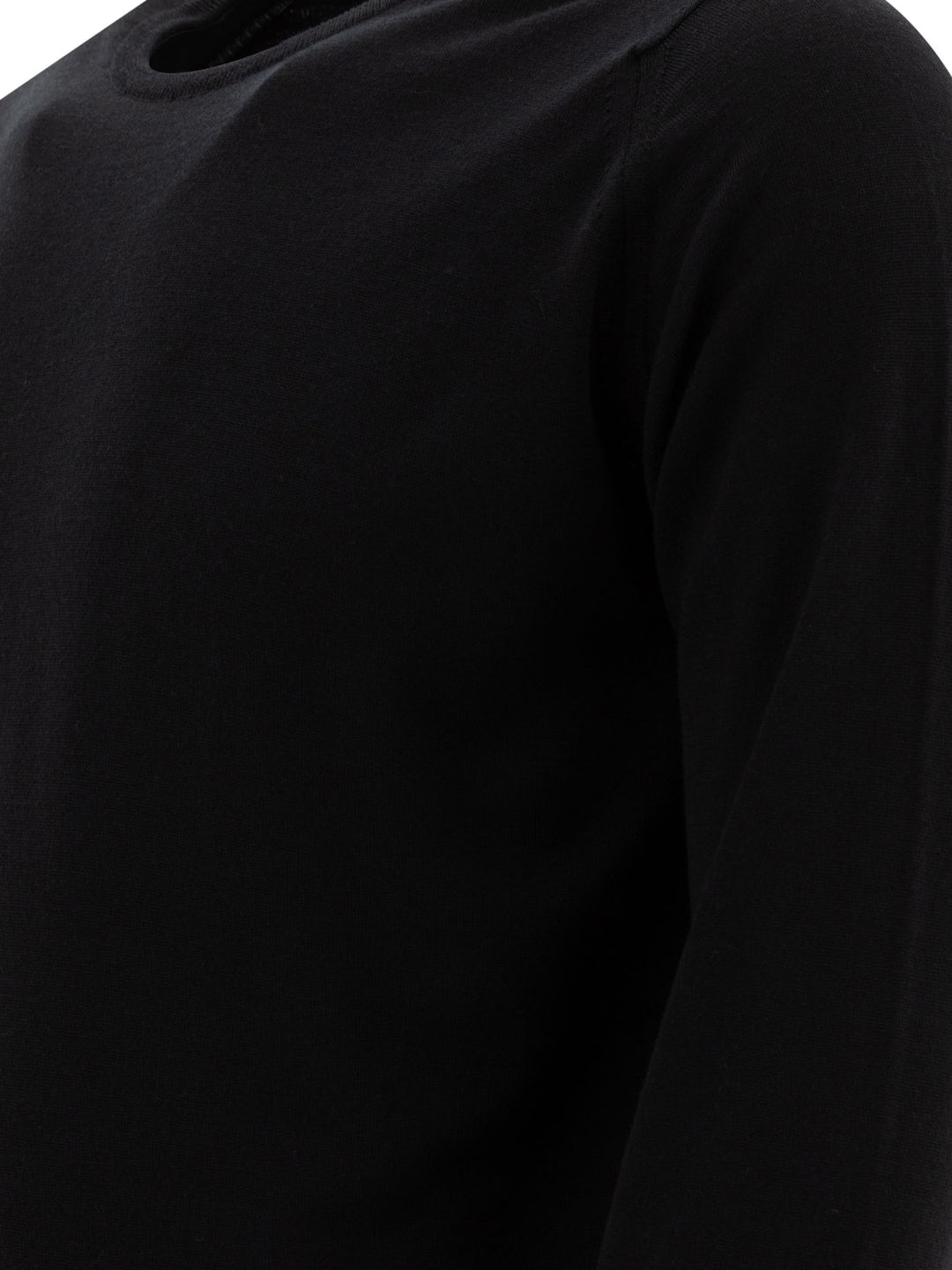 John Smedley Lundy Knitwear - Black | 16965eb1c3300eb3811b266665bc12b51cf84c89