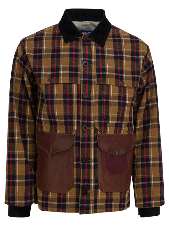 Lightweight Check Jacket Jackets And Coats Brown