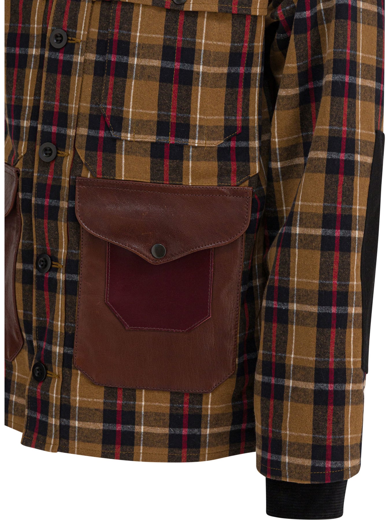 Junya Watanabe Man Lightweight Check Jacket Jackets and Coats - Brown | 75928e92d9d525548f557103bfce347f7ee3a14a