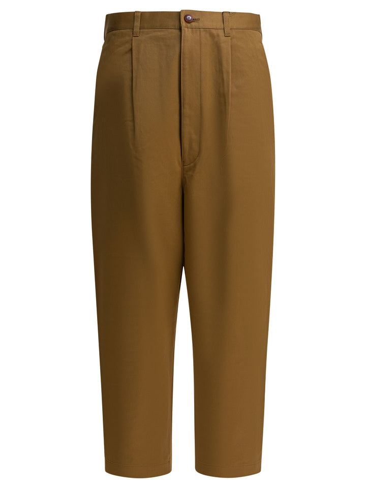 Junya Watanabe Man Junya Watanabe X Carhartt Wip Trousers - Brown | 5086694ab3db274efe089ad40d84a7de0f9246ae