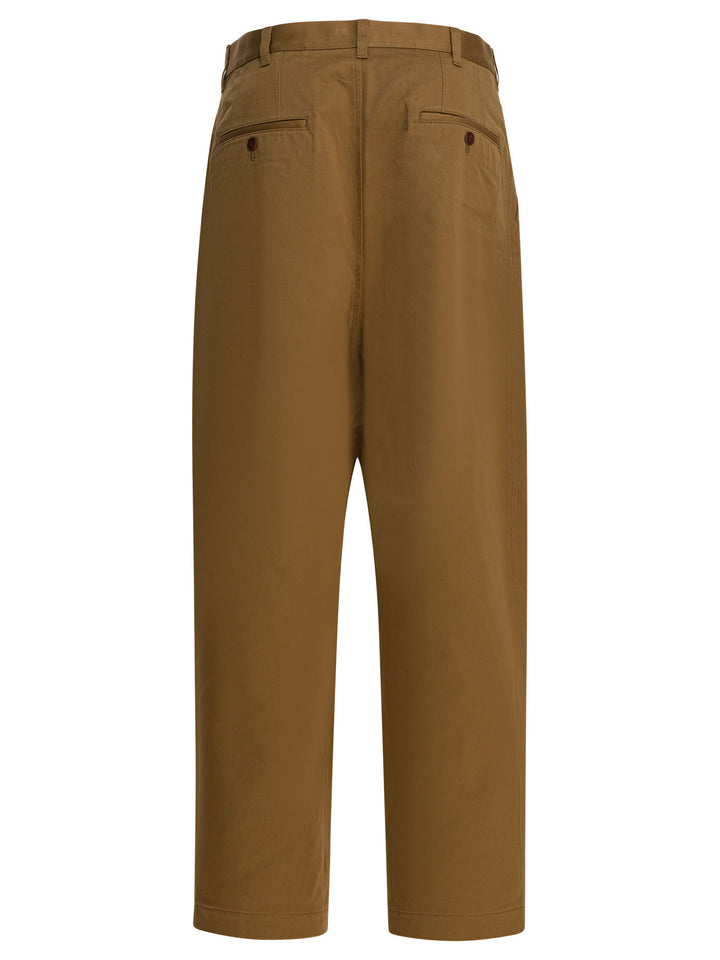 Junya Watanabe Man Junya Watanabe X Carhartt Wip Trousers - Brown | 914ab4e96b2cd492fe5ba25fe0e9a25743d43060